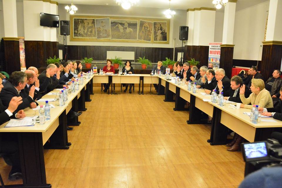 Marţi, 31 martie: Ședința ordinară a Consiliului Local Mioveni