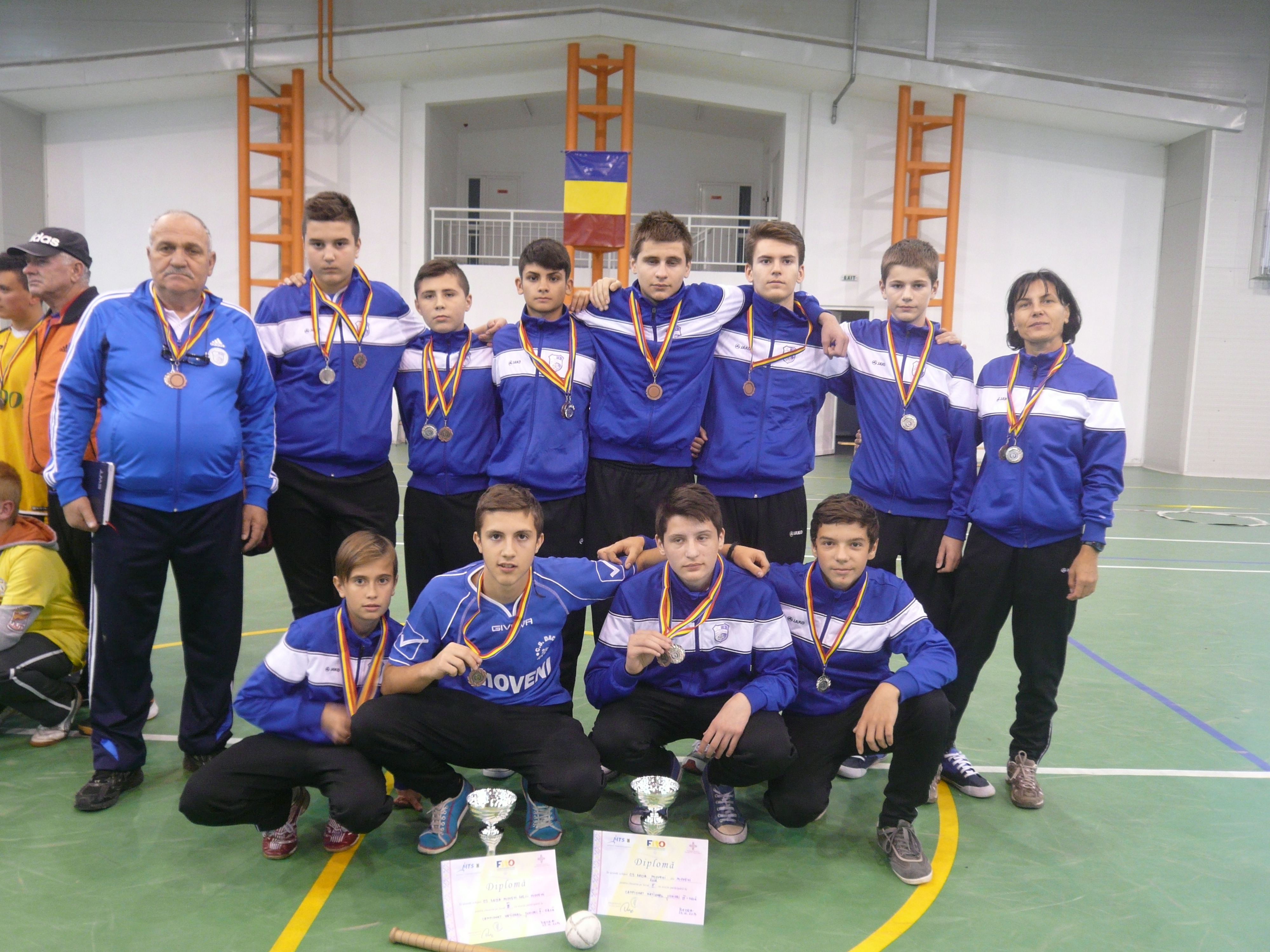 Locul I pentru echipa Școlii “George Topârceanu” la Concursul de Oină