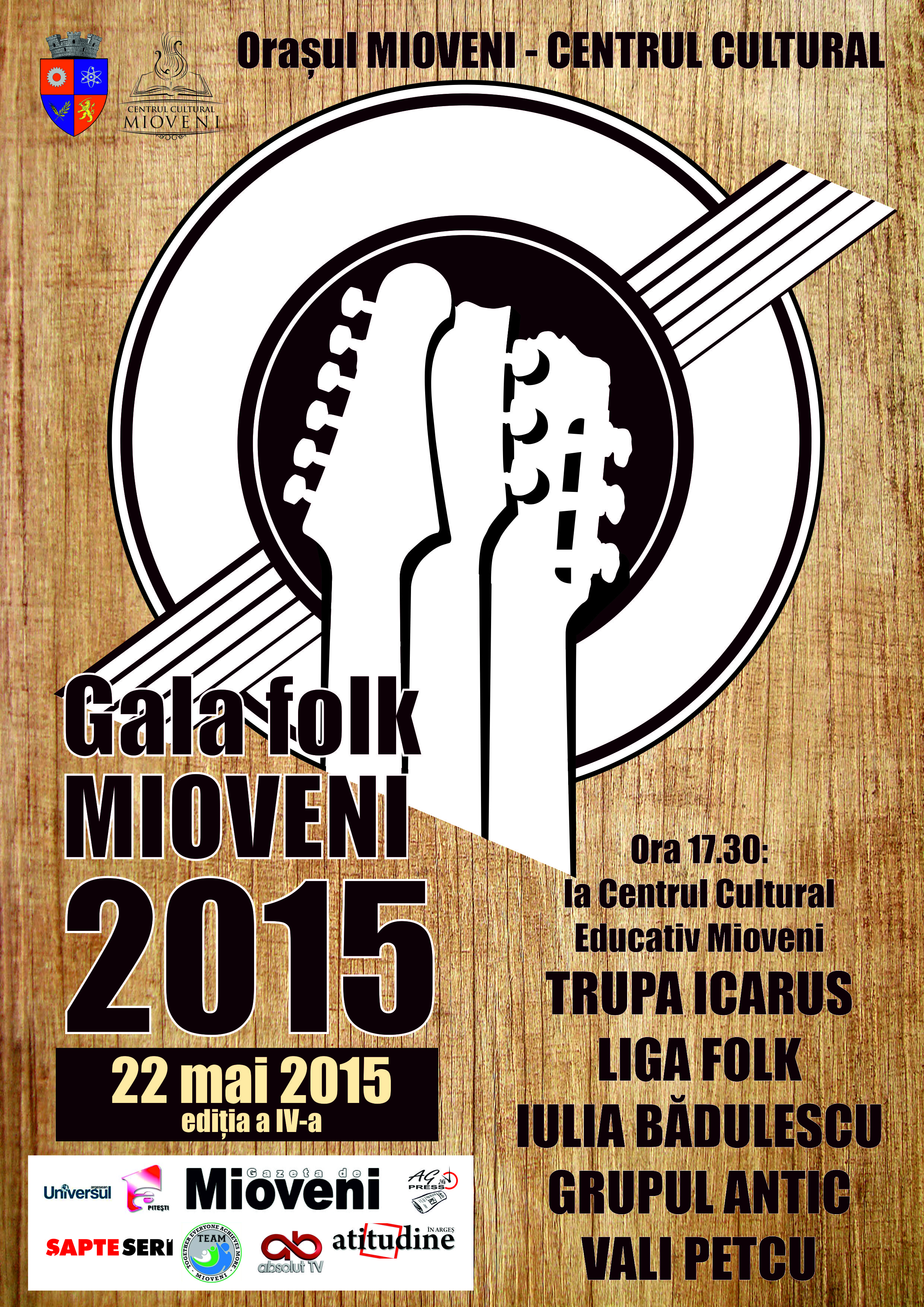 Gala Muzicii Folk Mioveni 2015 – reuniune a câştigătorilor ediţiilor anterioare