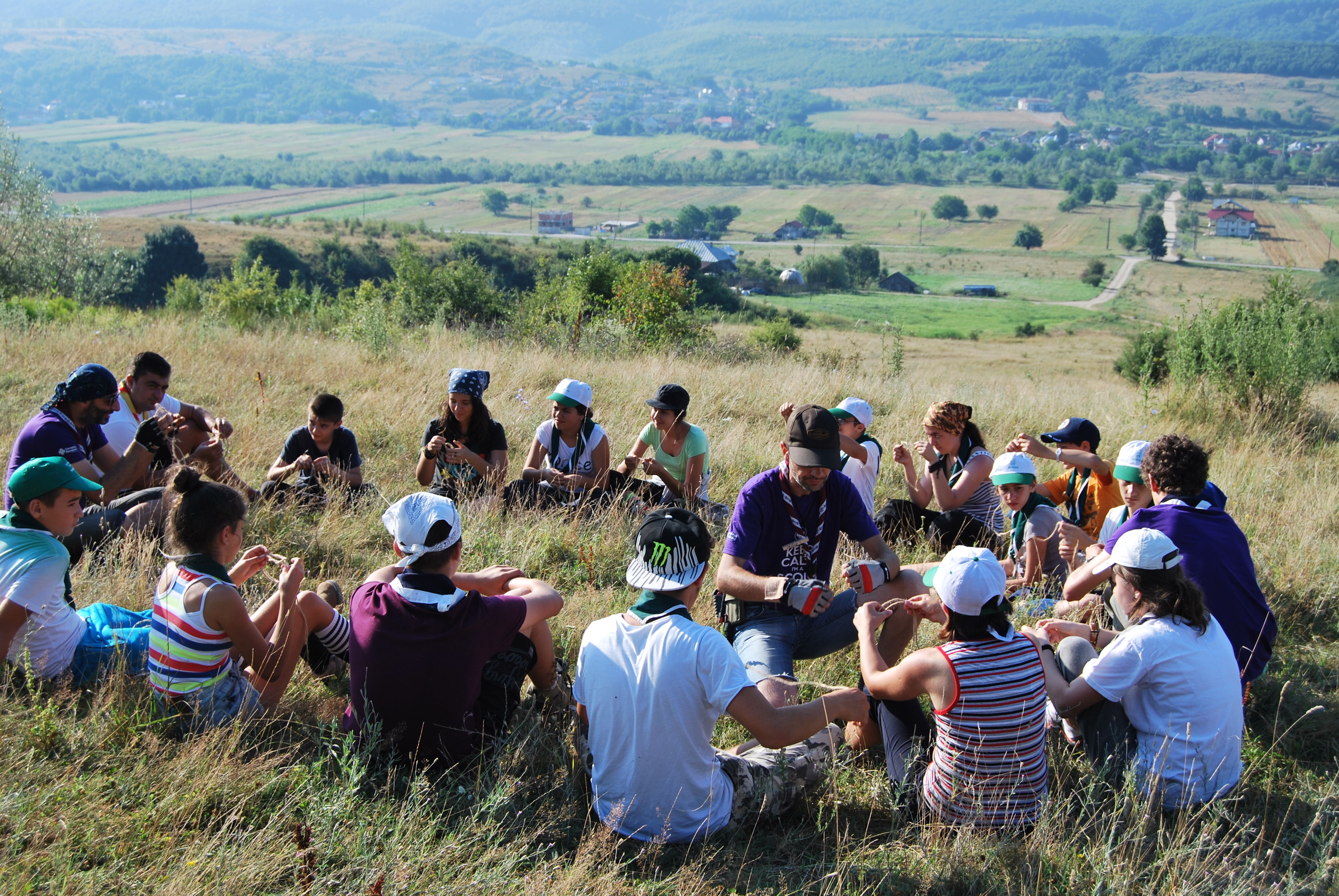 Tabăra de vară a cercetaşilor, încă o tradiţie la Mioveni