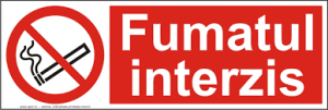 fumatul interzis