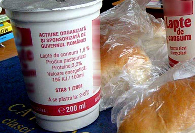 Lactag va plăti penalizări pentru programul laptele și cornul