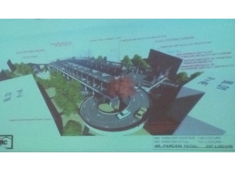 Parcare supraterană spectaculoasă în Piteşti!