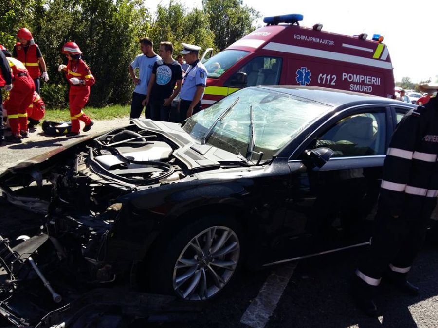 Fiul lui Fătuloiu, implicat într-un accident rutier!