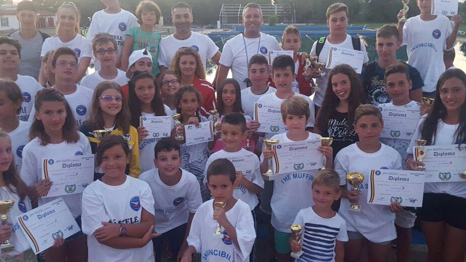 ÎNOTĂTORII DIN MIOVENI, DIN NOU PE PODIUM