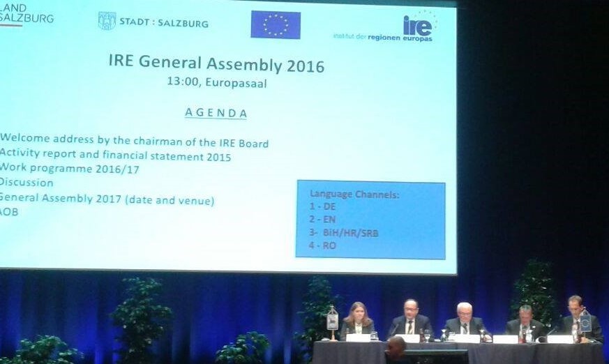 MIOVENIUL ESTE REPREZENTAT LA CONFERINŢA ANUALĂ A ORAŞELOR ŞI REGIUNILOR EUROPENE