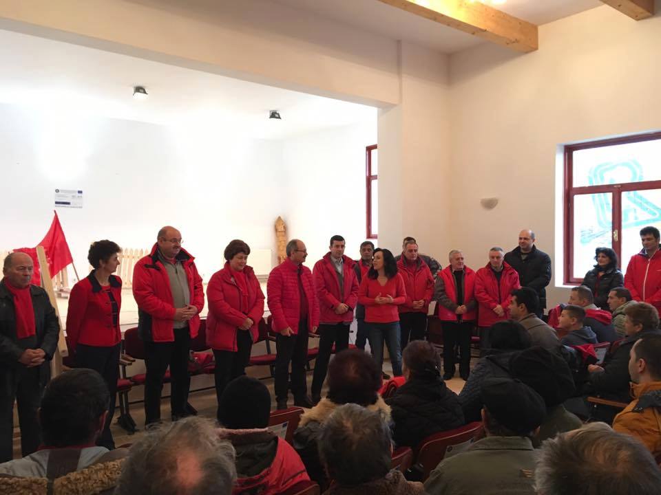 Social-democraţi au luat la pas mai multe localităţi din județ