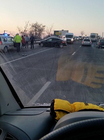 Accident în Argeș – 5 mașini implicate