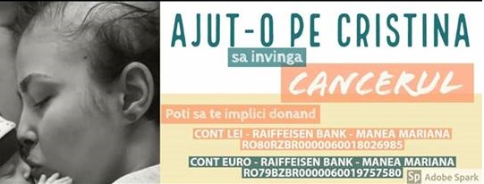 O tânără mamă, grav bolnavă, are nevoie de ajutorul nostru