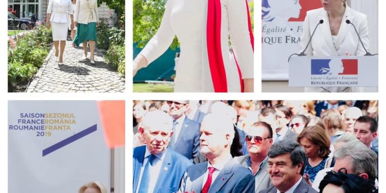 Simona Bucura Oprescu, invitată la recepţia oferită de Ambasada Franţei de Ziua Naţională