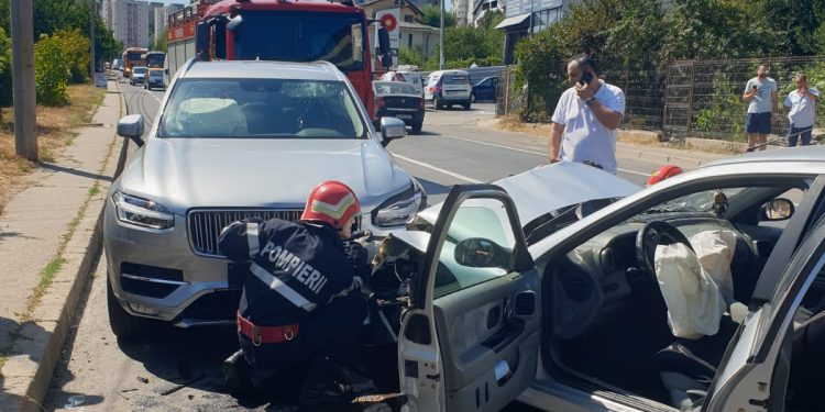 Accident rutier cu cinci victime