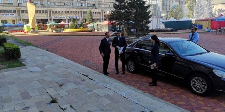 Prefectul Dragnea s-a întâlnit cu ambasadorul Turkmenistanului