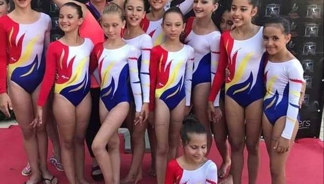 Gimnastele de la Olimpic Gym se pregătesc pentru Campionatul Internațional de Gimnastică Ritmică