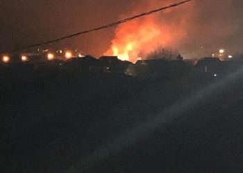Incendiu la Stefanesti! Arde o casa