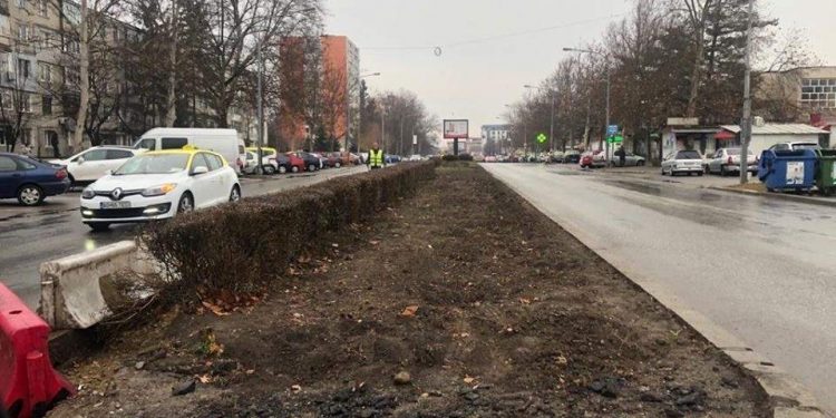 Scuarul de pe Calea Craiovei, reamenajat