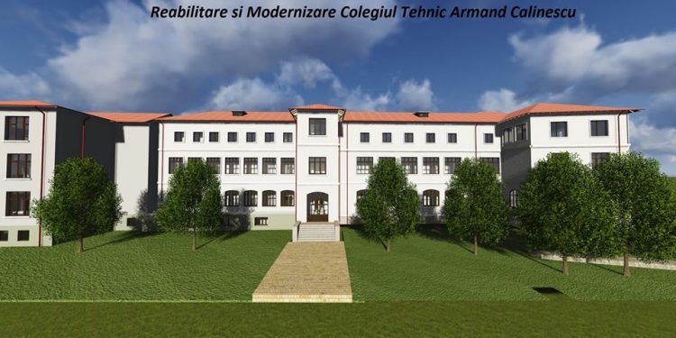 Lucitație pentru Colegiul Armand Călinescu din Pitești
