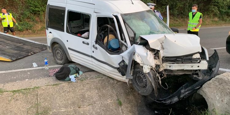 UPDATE/ Accident la Albota! Persoana a decedat