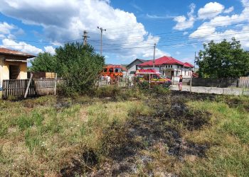 Incendiu de vegetație la Călinești, cu victimă!