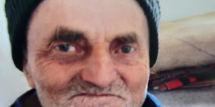 Bătrân din Cotmeana, dat dispărut