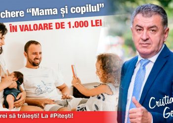 CRISTIAN GENTEA – PROIECT PENTRU TINERELE FAMILII:  Vouchere“Mama și copilul” în valoare de 1.000 lei