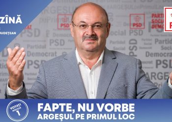 Ion Mînzînă, candidatul PSD la președinția Consiliului Județean : Am ambiția ca Argeșul să devină prima atracție turistică din România