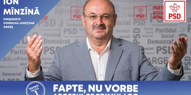 Ion Mînzînă, candidatul PSD la președinția Consiliului Județean : Am ambiția ca Argeșul să devină prima atracție turistică din România