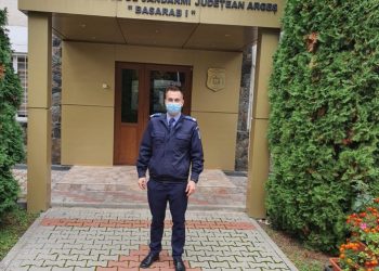 Jandarm din Argeș, înger salvator pentru un coleg din Mehedinți