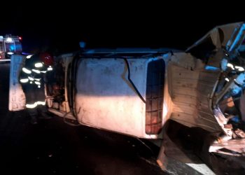 Accident cu trei mașini pe A1!