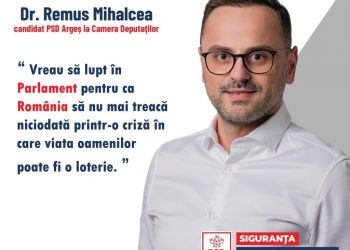 Remus Mihalcea: “Vreau să lupt în Parlament pentru ca România să nu mai treacă niciodată printr-o criză în care viața oamenilor poate fi o loterie”