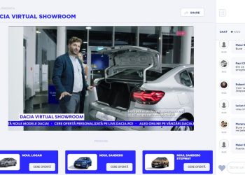 UN SHOWROOM VIRTUAL PENTRU A DESCOPERI NOUA GENERAȚIE DE MODELE DACIA