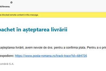 Atenție! e-mail-uri false care vă pot infecta computerul!