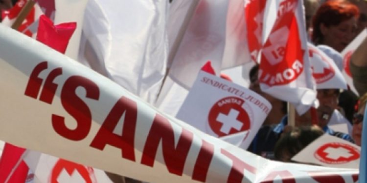 Sanitas organizează proteste în totată țara. Sindicaliștii cer creșteri de salarii