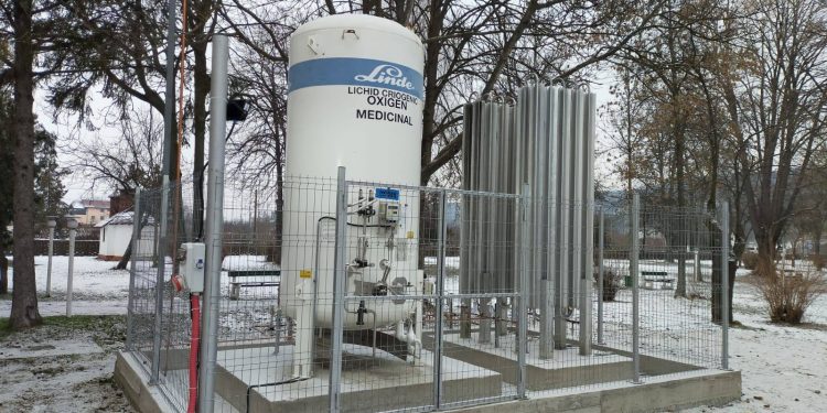La Spitalul de Pneumoftiziologie Leordeni s-a pus în funcțiune noua stație de oxigen!
