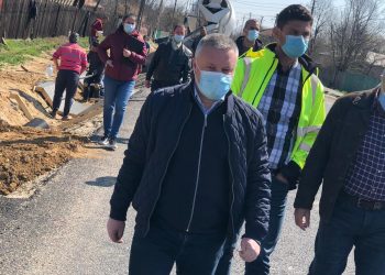 S-au reluat lucrările de modernizare a DJ 504 Buzoiești-Popești