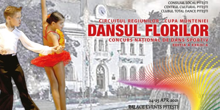 Concursul Național de Dans Sportiv Dansul Florilor, la ediția a XXXIII-a!