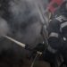 O căruță a luat foc la Cetățeni
