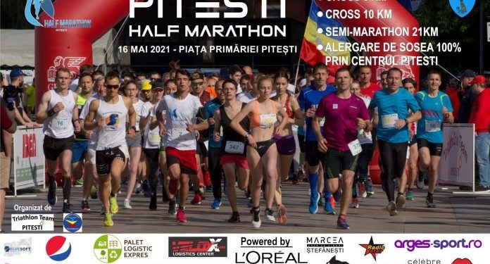 150 de alergători din întreaga țară vor participa duminică, 16 mai, la Pitești Half Marathon
