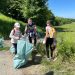 Mioveni:Voluntarii au strâns zeci de saci de gunoaie