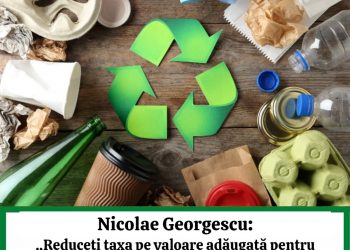 Nicolae Georgescu, îngrijorat de importul de deșeuri