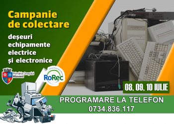Campanie de colectare a deșeurilor electrocasnice la Mioveni