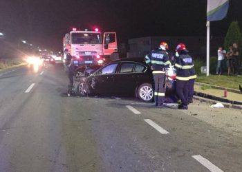 Un nou accident la Albota