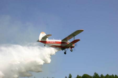 Acțiune de dezinsecție aeriană prin pulverizare aeriană (aviotratament), în Pitești!