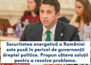 „Securitatea energetică a României este în pericol!”