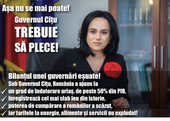„Bilanțul unei guvernări eșuate!”