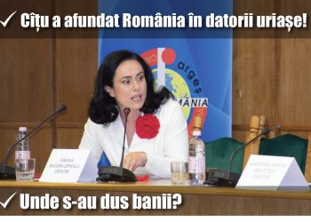 „Guvernul Cîțu a îndatorat România pentru generații”
