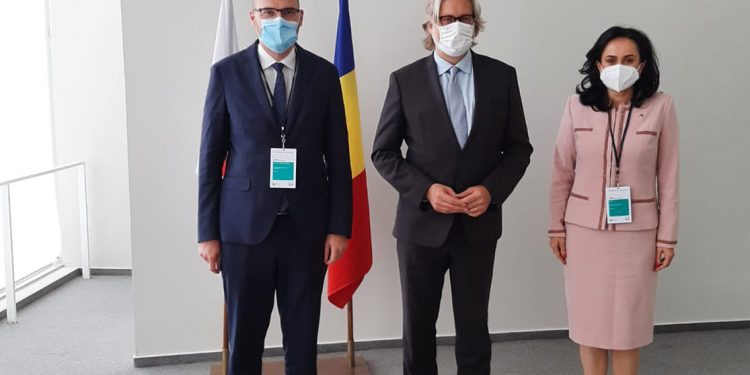 Simona Bucura-Oprescu, întâlnire cu administratorul Organizației Internaționale a Francofoniei