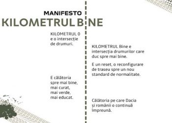 Dacia lansează kilometrulbine.ro, o platformă de educație și sustenabilitate