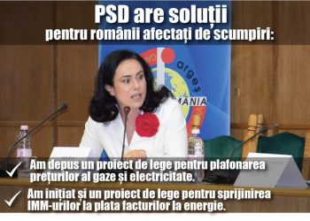 „PSD are soluții pentru a sprijini cetățenii și agenții economici să facă față valului de scumpiri”