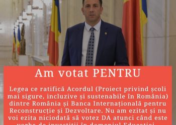 „PSD acționează pentru a crește investițiile în proiectele ce țin de îmbunătățirea condițiilor pentru educația tinerelor generații”