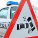 Accident rutier: o mașină s-a răsturnat